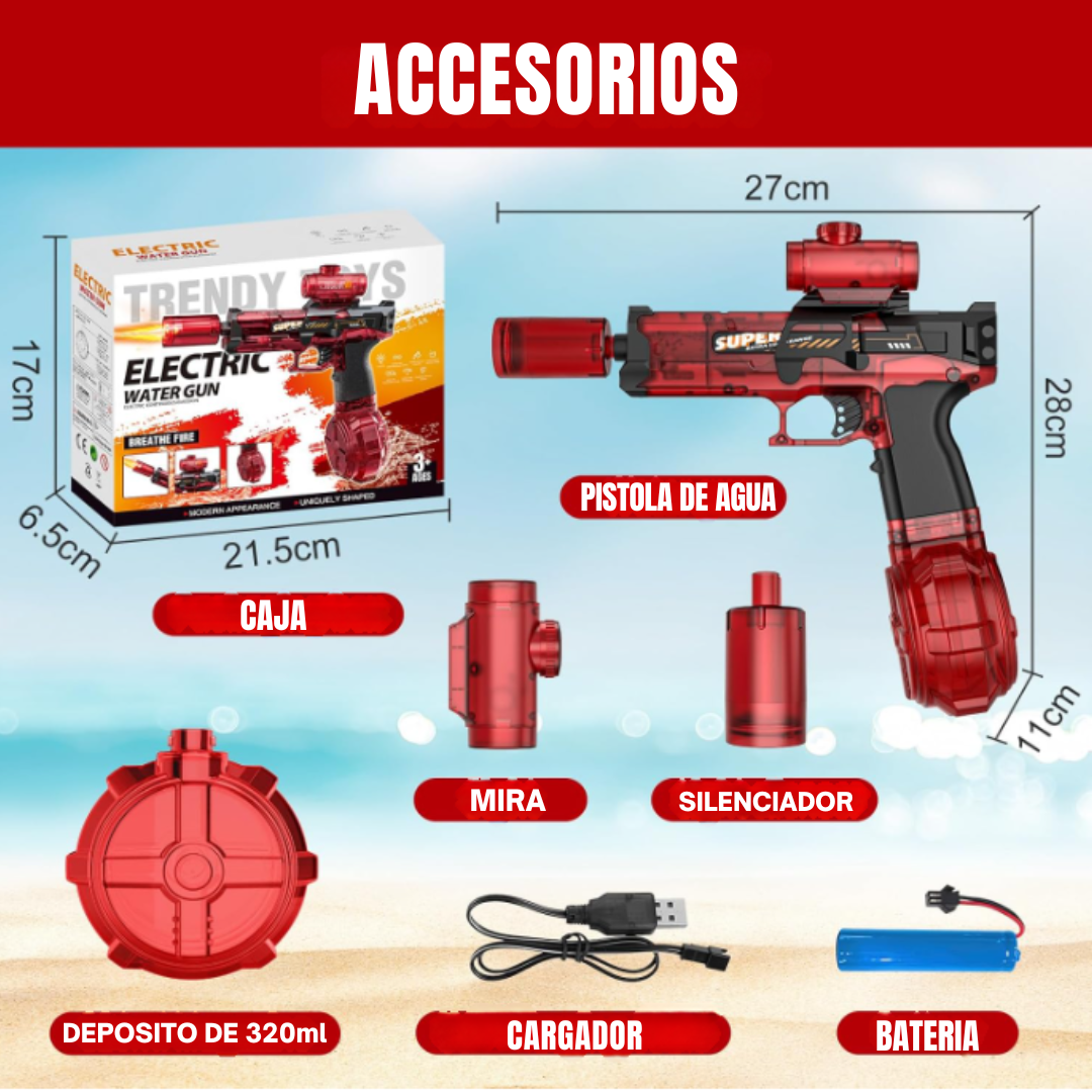 Pistola De Agua Shark MK5